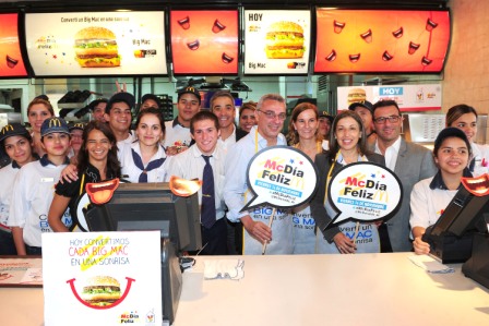 Tigre se sumó a una nueva edición del Mc Día Feliz Tigre se sumó a una nueva edición del Mc Día Feliz