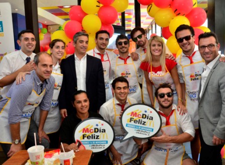 San Fernando celebró el McDía Feliz con Agapornis San Fernando celebró el McDía Feliz con Agapornis