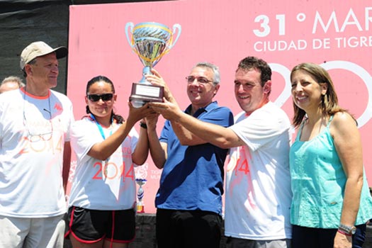 Se corrió la tradicional maratón de Tigre con récord de participantes Se corrió la tradicional maratón de Tigre con récord de participantes