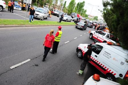 Importante operativo de control vehicular y alcoholemia en Tigre
