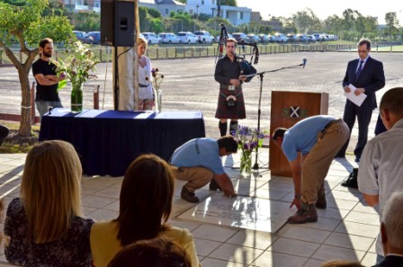 La Escuela San Andrés colocó la piedra fundacional de su campus en San Fernando La Escuela San Andrés colocó la piedra fundacional de su campus en San Fernando