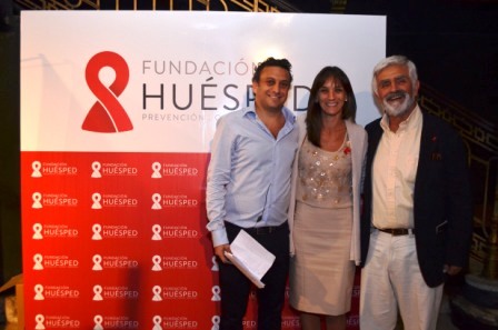 Malena junto a la Fundación Huésped, en el lanzamiento de Malena junto a la Fundación Huésped, en el lanzamiento de