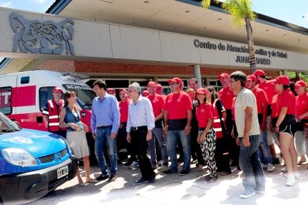 El diputado nacional Sergio Massa, el intendente Julio Zamora y Malena Galmarini se reunieron con personal del SET y del SES, para establecer un balance del trabajo El diputado nacional Sergio Massa, el intendente Julio Zamora y Malena Galmarini se reunieron con personal del SET y del SES, para establecer un balance del trabajo
