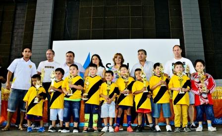 Premiación y cierre de la Liga Infantil de Fútbol de San Fernando