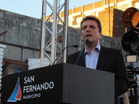 Sergio Massa acompañó al intendente de San Fernando, Luis Andreotti, en la inauguración del Túnel de Chacabuco Sergio Massa acompañó al intendente de San Fernando, Luis Andreotti, en la inauguración del Túnel de Chacabuco