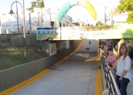 San Fernando inauguró el Túnel de la calle Chacabuco “Pascuala del Uncal”
