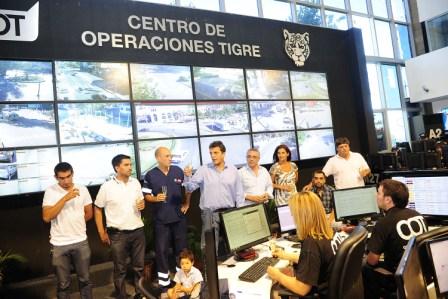 Massa y Zamora reconocieron al personal de emergencias de Tigre