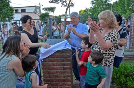 Luis Andreotti inauguró la Plaza “Don Carlos”, en el barrio Infico Luis Andreotti inauguró la Plaza “Don Carlos”, en el barrio Infico