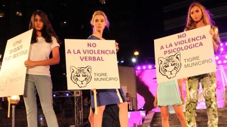 Tigre concientizó sobre la Violencia de Género en el Mar del Plata Moda Show