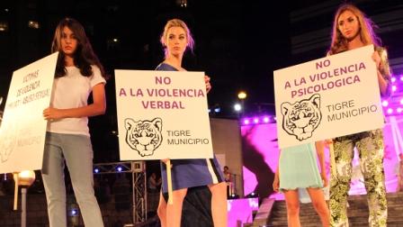 Tigre concientizó sobre la Violencia de Género en el Mar del Plata Moda Show Tigre concientizó sobre la Violencia de Género en el Mar del Plata Moda Show