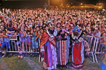 Más de 20.000 vecinos disfrutaron la “Fiesta de los Reyes Magos”, en San Fernando Más de 20.000 vecinos disfrutaron la “Fiesta de los Reyes Magos”, en San Fernando