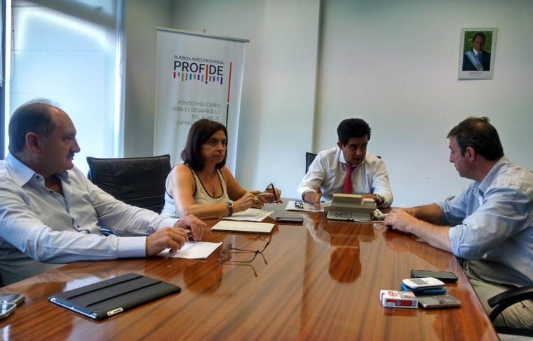 el ministro Alejandro Arlía recibió al intendente de Luján, Oscar Luciani el ministro Alejandro Arlía recibió al intendente de Luján, Oscar Luciani