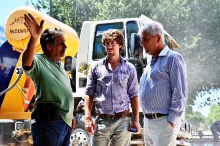 La renovación de la calle Estrada en el centro de Virreyes ya está en su última etapa