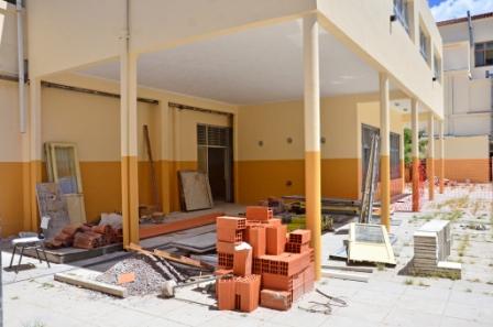 Avanzan las obras en la Escuela N°40 “José Gervasio Artigas” de San Fernando