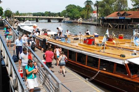 Récord de turistas en Tigre durante el fin de semana largo de Carnaval