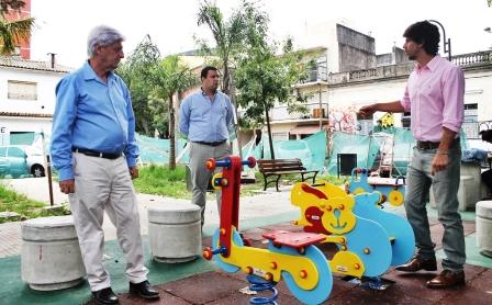 Andreotti visitó las obras del Paseo Aeróbico de Martín Rodríguez, en la Estación Victoria Andreotti visitó las obras del Paseo Aeróbico de Martín Rodríguez, en la Estación Victoria