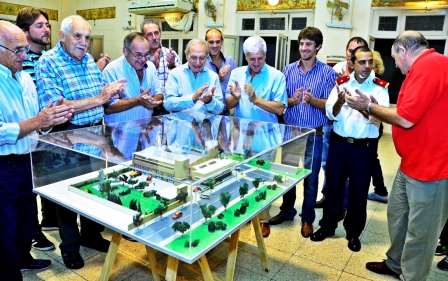 Se presentó la maqueta del futuro Cuartel Central de Bomberos de San Fernando Se presentó la maqueta del futuro Cuartel Central de Bomberos de San Fernando