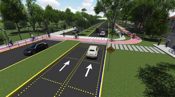 Avanza la ciclovía que conectará diferentes zonas de San Isidro Avanza la ciclovía que conectará diferentes zonas de San Isidro