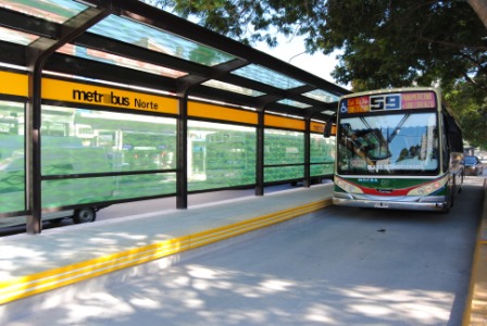 Presentaron las primeras estaciones del Metrobus Norte