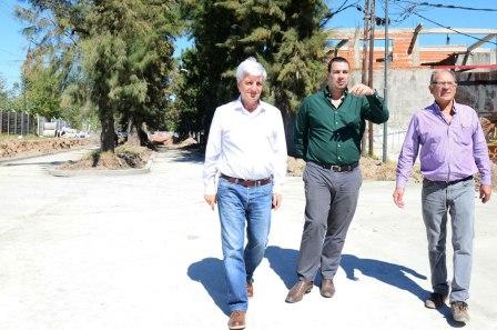 Avanza la obra del nuevo “Boulevard Los Pinos”, en Victoria Oeste