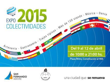 “Expo Colectividades 2015” estará en San Fernando del 9 al 12 de abril 