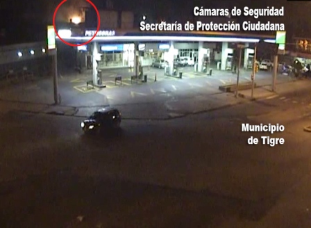Por las cámaras del COT detectan y apagan incendio en El Talar Por las cámaras del COT detectan y apagan incendio en El Talar