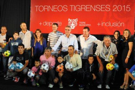 Se pusieron en marcha  los Torneos Tigrenses 2015