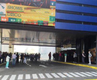 Evacuaron el Casino Trilenium de Tigre por un incendio Evacuaron el Casino Trilenium de Tigre por un incendio
