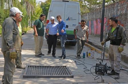 San Fernando construye nuevos desagües más eficientes y mejora otros en las zonas bajas del partido San Fernando construye nuevos desagües más eficientes y mejora otros en las zonas bajas del partido