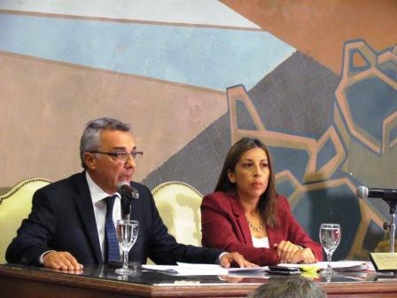 Julio Zamora presidió la apertura de sesione en el HCD Tigre