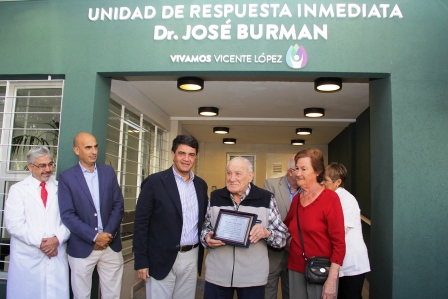 Se inauguró la URI Burman en Carapachay Se inauguró la URI Burman en Carapachay
