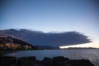 Cenizas del volcán Calbuco caen en Bariloche, Villa la Angostura y San Martín de los Andes Cenizas del volcán Calbuco caen en Bariloche, Villa la Angostura y San Martín de los Andes