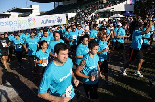Más de 1.500 personas corrieron la maratón solidaria en San Isidro 