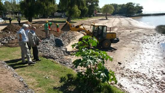 El presidente del Concejo Deliberante, Carlos Castellano, estuvo en Pacheco y el río, donde el Municipio finalizó los trabajos de defensa costera para preservar un desarrollo natural de la vegetación en la costa.
El presidente del Concejo Deliberante, Carlos Castellano, estuvo en Pacheco y el río, donde el Municipio finalizó los trabajos de defensa costera para preservar un desarrollo natural de la vegetación en la costa.