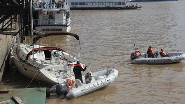 La AFIP secuestró un costoso velero en Tigre La AFIP secuestró un costoso velero en Tigre