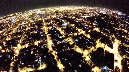San Fernando es el primer Municipio con luz de vereda en todas sus cuadras
