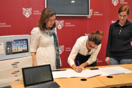 Tigre y Samsung Argentina, juntos por la educación Tigre y Samsung Argentina, juntos por la educación