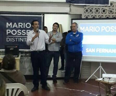 Mario Posse realizó la presentación de sus propuestas para San Fernando Mario Posse realizó la presentación de sus propuestas para San Fernando