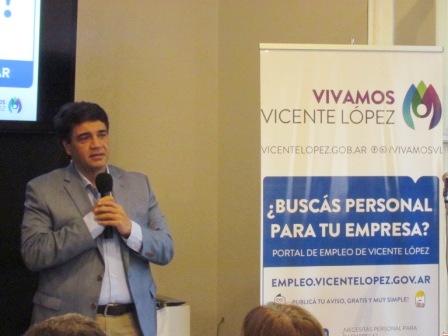 Vicente López presentó su nuevo Portal de Empleo