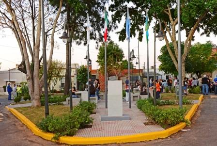 San Fernando inauguró la renovada Plazoleta Leopoldo Lugones San Fernando inauguró la renovada Plazoleta Leopoldo Lugones