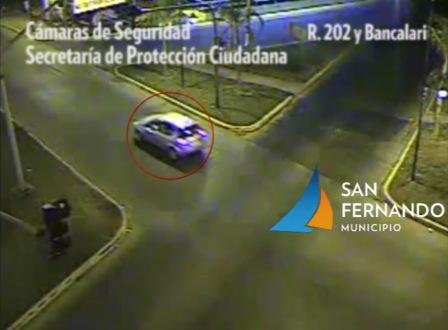 Las Cámaras de Seguridad de San Fernando filman la huida de los asesinos de Jorge Fernández