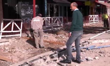 Comienza la renovación del Centro Comercial de la Av. Avellaneda  