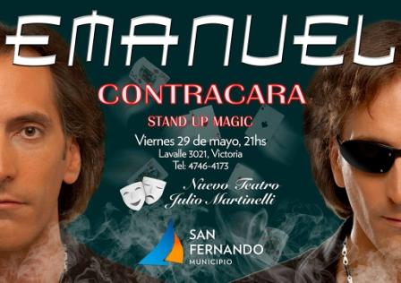 El Mago Emanuel se presentará en el Teatro Martinelli