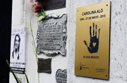 San Fernando recordó a Carolina Aló a 19 años de su asesinato y se sumó a la campaña “Ni Una Menos” San Fernando recordó a Carolina Aló a 19 años de su asesinato y se sumó a la campaña “Ni Una Menos”