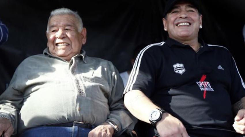 Murió el padre de Diego Maradona