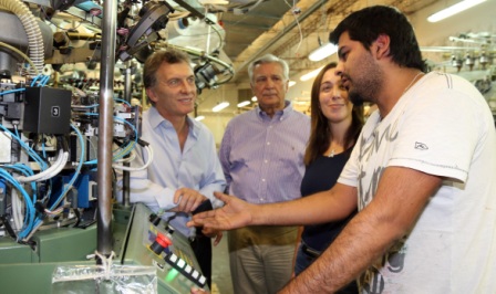 Macri visitó San Martín y elogió a Ivoskus Macri visitó San Martín y elogió a Ivoskus