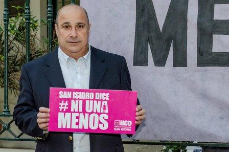 San Isidro se suma a la campaña #ni una menos San Isidro se suma a la campaña #ni una menos