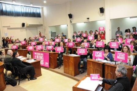 Fuerte respaldo de concejales de San Isidro a la campaña #niunamenos Fuerte respaldo de concejales de San Isidro a la campaña #niunamenos