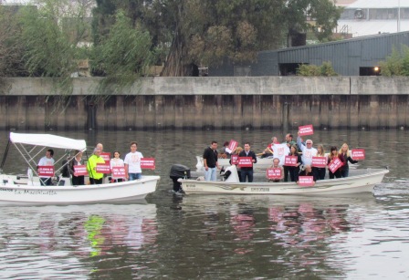 Tigre exige a la Provincia el saneamiento urgente del Río Reconquista 