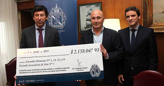 Nuevo subsidio para escuelas provinciales de San Isidro. Nuevo subsidio para escuelas provinciales de San Isidro.